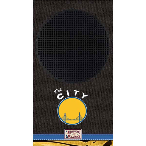 NBA Golden State Warriors Retro Palms Xbox Series S Console Skin